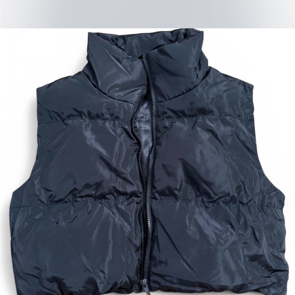 Black Puffer Vest